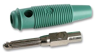 930726104 Plug, 4mm, Bunch Pin, Green, PK5, Bu Hirschmann Test And Measurement