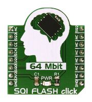 MikroE-2828 SQI Flash Click Board MikroElektronika