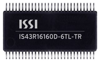 IS43R16160D-6TL-Tr SDRAM, 256MBIT, 166MHZ, TSOP-II-66 Integrated Silicon Solution (ISSI)