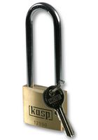 K12550L80 PADLOCK, BRASS, LS, 50X80MM KASP SECURITY