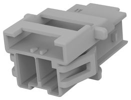 5-1971772-2 Rcpt Housing, 2Pos, Pa, Grey Te Connectivity