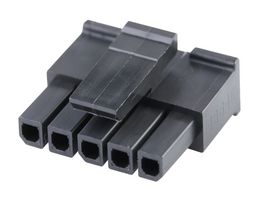 43645-0510 Connector Housing, Rcpt, 5Pos, 3mm Molex