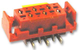 7-338069-8 Connector, Rcpt, 8Pos, 2Row, 1.27mm Amp - Te Connectivity