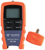 NC-100 Cable Tester, Twisted Pair & Coaxial Tempo