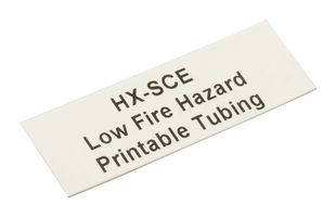 HX-SCE-1K-3.2-50-9 Heat Shrink Marker, 3.2mm, White Raychem - Te Connectivity