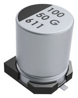 EDH476M050S9HAA CAP, 47UF, 50V, ALU ELEC, SMD KEMET