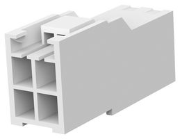 176284-1 Connector Housing, Rcpt, 4Pos, 3.96mm Amp - Te Connectivity