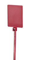 PLF1MA-m2 Cable Tie, Nylon 6.6, 130mm, 18LB, Red PANDUIT