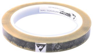 242276 Clear ESD Tape,Yell. STR.,24MMX65.8m DESCO Europe (Formerly Vermason)