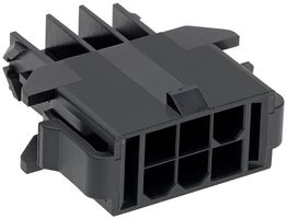 172767-0024 Plug Housing, 24POS, Nylon, Black Molex