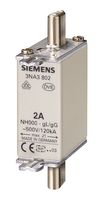 3NA3817 HRC Fuse, 40A, 500VAC, 250VDC, Blade Tag Siemens