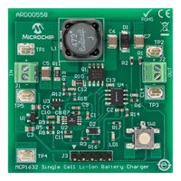 ARD00558 Demo Board, LI-Ion Battery Charger Microchip