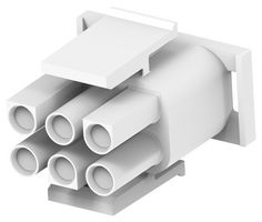 1-1644055-2 Connector Housing, Plug, 6Pos, 6.35mm Te Connectivity