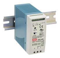 DRC-60B Power Supply, AC-DC, 27.6V, 1.4/0.75A Mean Well