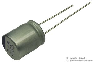 227AVG050MGBJ Cap, 220µF, 50V, 20% Illinois Capacitor