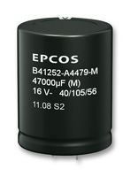 B41252A6278M007 Cap, 2700UF, 50V, Alu Elec, Snap-In EPCOS