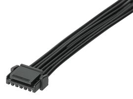 45111-0602 Cable ASSY, 6Pos, Rcpt-Rcpt, 150mm Molex