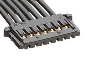 15132-0705 Cable ASSY, 7Pos, Rcpt-Rcpt, 450mm Molex