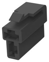 172130-2 Connector Housing, Rcpt, 2Pos, 6mm Amp - Te Connectivity