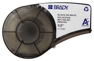 M21-500-461 Label Printer Tape, 6.4m X 12.7mm Brady