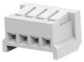 172142-4 Connector Housing, Rcpt, 4Pos, 2.5mm Amp - Te Connectivity