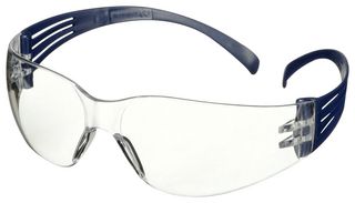 SF101AF-Blu Goggles, Anti-Scratch/Fog, Clear Lens 3M