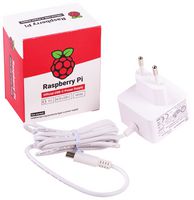 SC0444 RPI Power Supply USB-C-5.1V/3a, EU White Raspberry-Pi