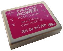 Ten 30-2413WI Converter, DC/DC, 30W, 15V/2A TRACO Power