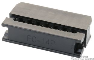 MC-254-14-00-00-IDC Connector, Rcpt, 14Pos, 2Row, 2.54mm multicomp Pro