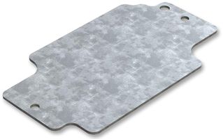 4MP1308 Mounting Plate, 64.3mm, Steel Deltron Enclosures