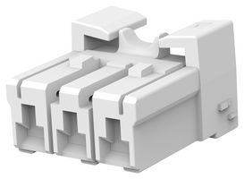 1871867-1 Connector Housing, Plug, 3Pos, 6.2mm Te Connectivity