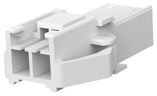176292-1 Connector Housing, Rcpt, 2Pos, 3.96mm Amp - Te Connectivity