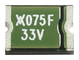 MINISMDC075F/33-2 Fuse, Resettable PTC, 33VDC, 0.75A, SMD LITTELFUSE