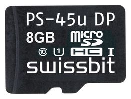 SFSD8192N3PM1TO-I-Ge-020-RP0 8GB microSD Card, Raspberry Pi SWISSBIT