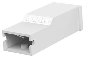 171809-1 Connector Housing, Rcpt, 1POS Amp - Te Connectivity