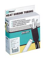 BGHSTT25 Heat-Shrink Tubing, 2:1, 6.4mm, Black PANDUIT