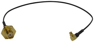 MC001914 RF Coax, Sma Jack-MMCX Plug, 200mm multicomp Pro