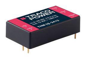 THM 15-2423 DC-DC CONVERTER, MEDICAL, 2 O/P, 15W TRACO POWER