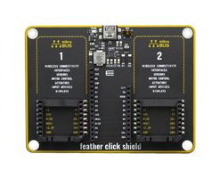 MikroE-3725 Feather Click Shield Board MikroElektronika