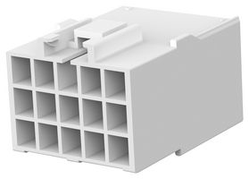 176290-1 Connector Housing, Rcpt, 15Pos, 3.96mm Amp - Te Connectivity