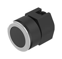 704.012.018 Pushbutton Actuator, Round, Black, 35mm Eao
