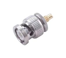 33_BNC-SMC-50-2/1--_N RF Adapter, BNC Plug-SMC Jack, 50 OHM Huber+SUHNER