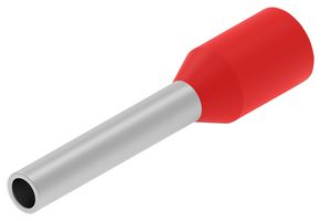 1-966067-0 Terminal, Wire Ferrule, 17AWG, Red Amp - Te Connectivity