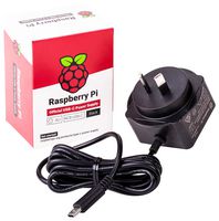 SC0219 RPI Power Supply USB-C-5.1V/3a, Au Black Raspberry-Pi