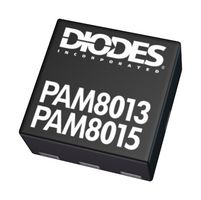 PAM8013AKR Audio Power Amp, D, -25 TO 85DEG C Diodes Inc.