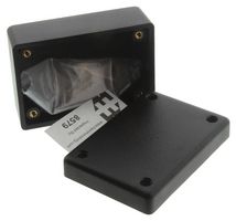 1594BBK Box, ABS, IP54, Black Hammond