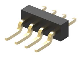 BC034-04-A-V-0150-L-D Connector, Header, 4Pos, 1ROW, 1mm GCT (Global Connector Technology)