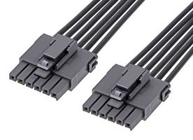 217465-1061 Cable, 6P Ultra-Fit Rcpt-Rcpt, 5.9" Molex