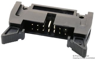 MC-254-16-SL-Ra-Dip Conn, Header, R/A, 16Pos, 2Row, 2.5mm multicomp Pro