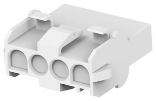 926305-7 Connector Housing, Rcpt, 4Pos, 6.35mm Amp - Te Connectivity